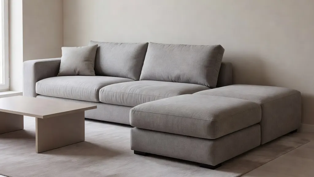 Sofa Z Pufą Jak Narożnik