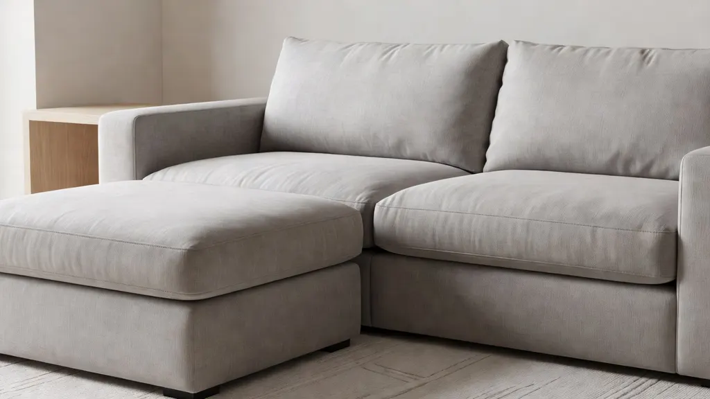 Sofa Z Pufą Jak Narożnik