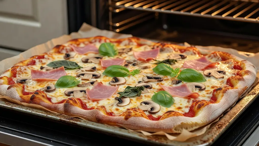 Pizza domowa na dużą blachę – najlepszy przepis